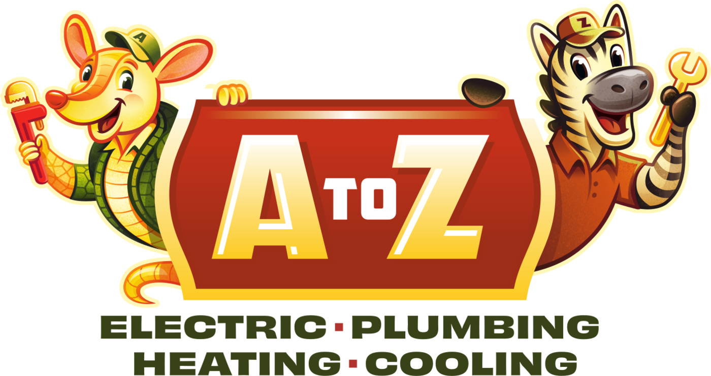 A to Z · Electric · Plumbing · Heating · Cooling